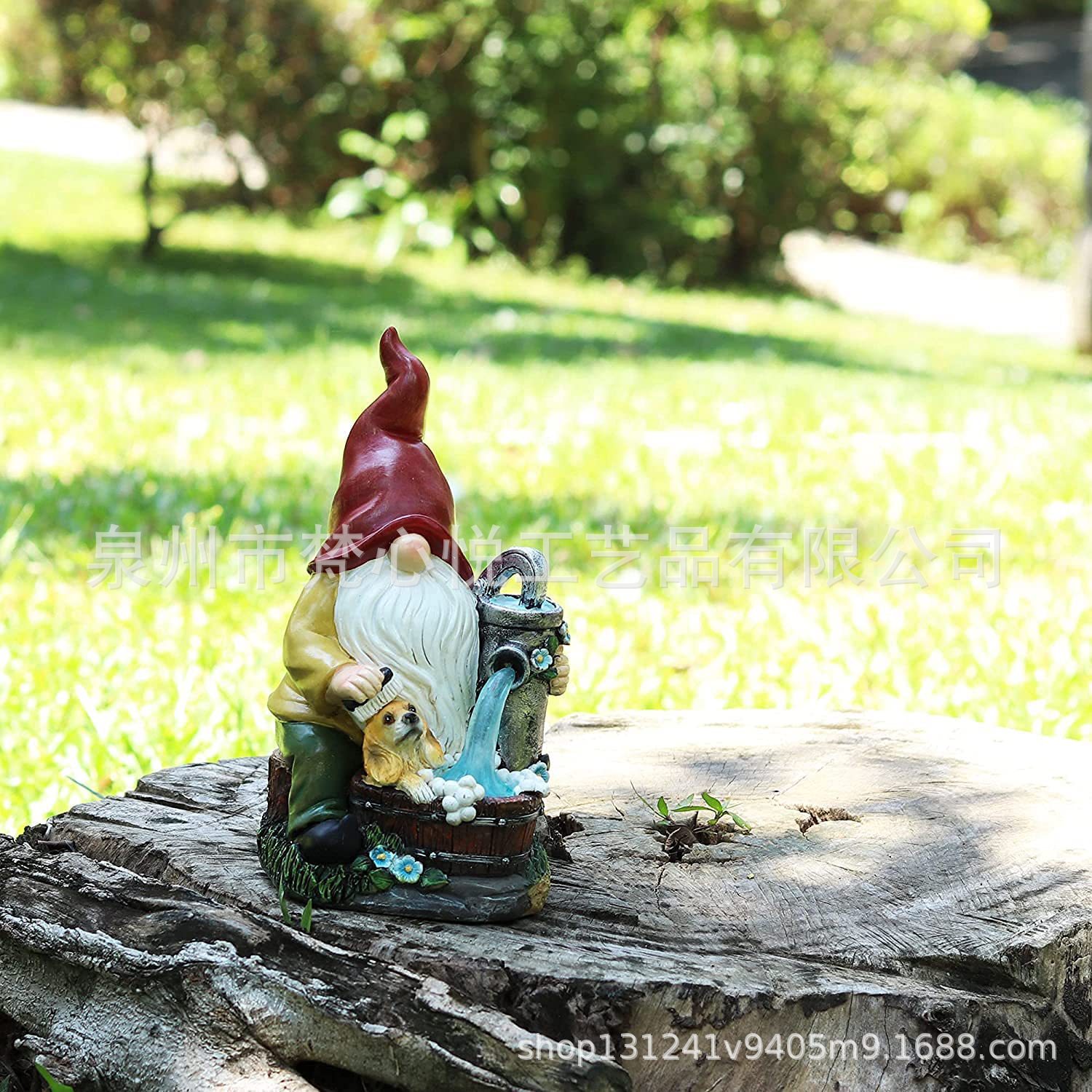 Solar Resin Crafts Flocking Dwarf Motorcycle Garden Decoration Outdoor Lawn Courtyard Resin Decorations Solar Resin Crafts Flocking Dwarf Motorcycle Garden Decoration Outdoor Lawn Courtyard Resin Decorations