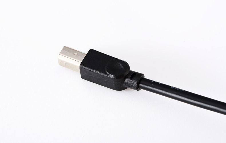 Manufacturer Black 2.0USB Printer Cable 1.5 M 3M Square Mouth a/B Copper Printer Cable Connection Data Wire Factory