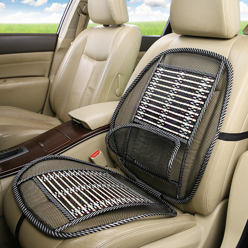 Lumbar Support Pillow Universal Massage Cushion Breathable Cushion Steel Wire Seat Cushion for Car Cool Pad Car Supplies