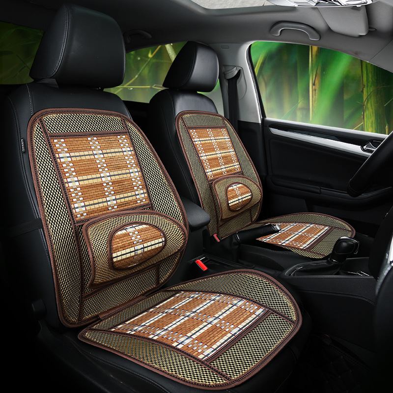 Lumbar Support Pillow Universal Massage Cushion Breathable Cushion Steel Wire Seat Cushion for Car Cool Pad Car Supplies