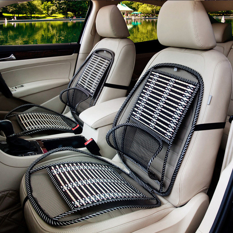 Lumbar Support Pillow Universal Massage Cushion Breathable Cushion Steel Wire Seat Cushion for Car Cool Pad Car Supplies