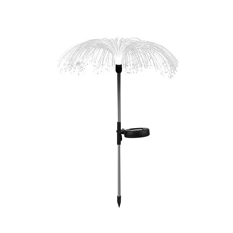2022 New Solar Outdoor Decoration Jellyfish Colorful Light Courtyard Garden Waterproof Lawn Plug Ambience Light