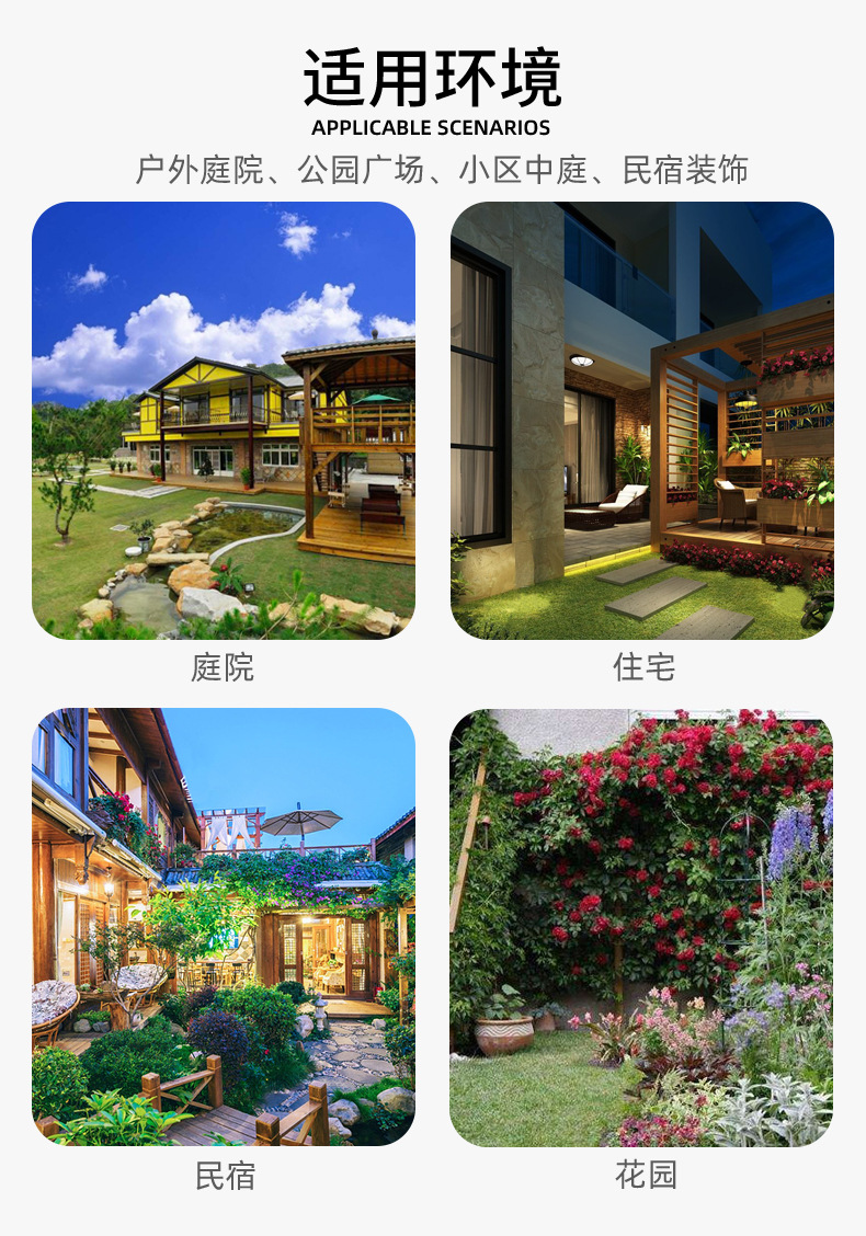 Hot Selling Solar Lawn Lamp Outdoor Courtyard Led Waterproof Ground Lamp Stars Iron Decorative Landscape Lamp