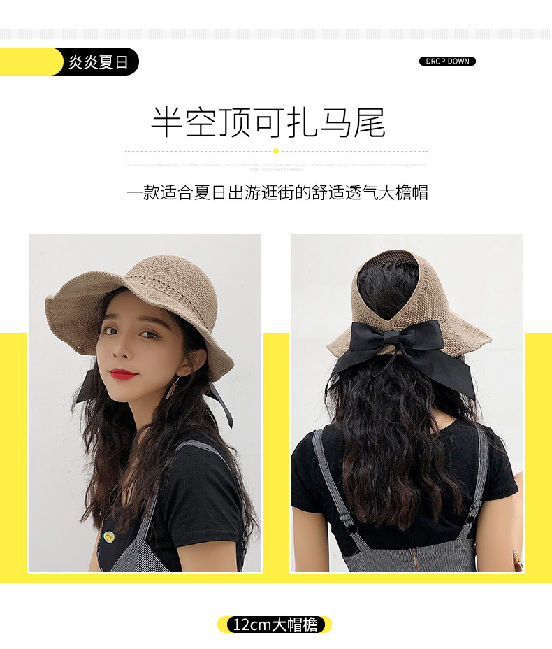 Hat Female 2021 New Spring Summer Fisherman Hat Ladies Outdoor Sun Shade Visor Cap Folding Straw Hat Hat Female 2021 New Spring Summer Fisherman Hat Ladies Outdoor Sun Shade Visor Cap Folding Straw Hat
