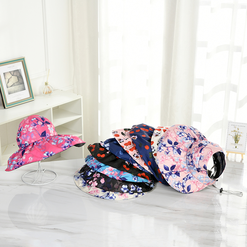Summer sun shade hat flower hat outdoor uv protection hat Summer sun shade hat flower hat outdoor uv protection hat