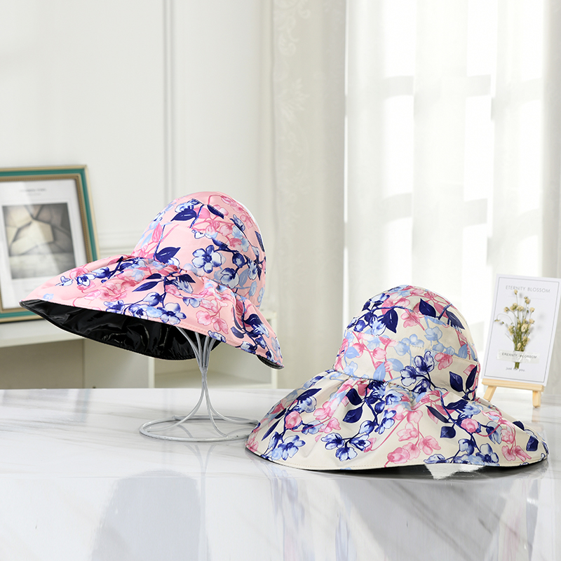Summer sun shade hat flower hat outdoor uv protection hat Summer sun shade hat flower hat outdoor uv protection hat