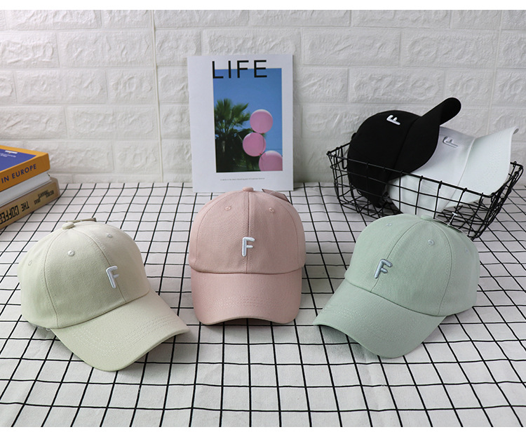 Summer Korean Hat Cap Women Instagram Fashion Street Fashion Sun Shade Fashion Sun Block renewed baseball Cap
