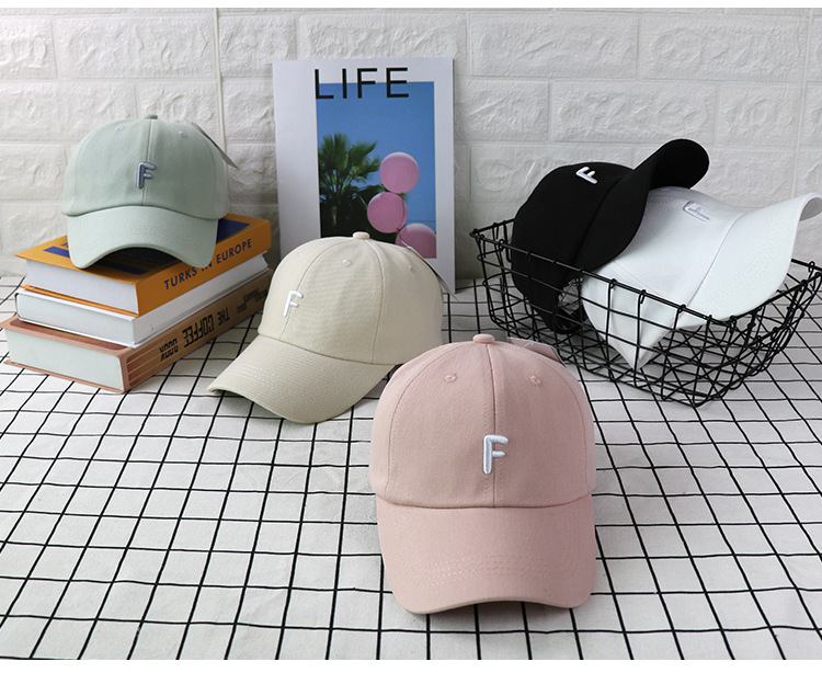 Summer Korean Hat Cap Women Instagram Fashion Street Fashion Sun Shade Fashion Sun Block renewed baseball Cap