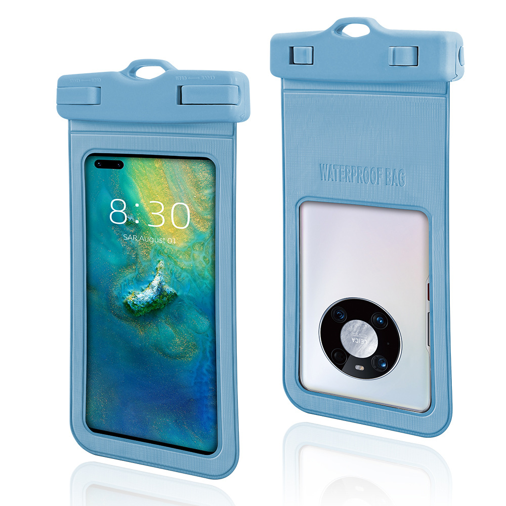 Cross-Border Supply Drifting Diving Swimming Cellphone Waterproof Cover New Large Transparent Wholesale Mobile Phone Waterproof Bag