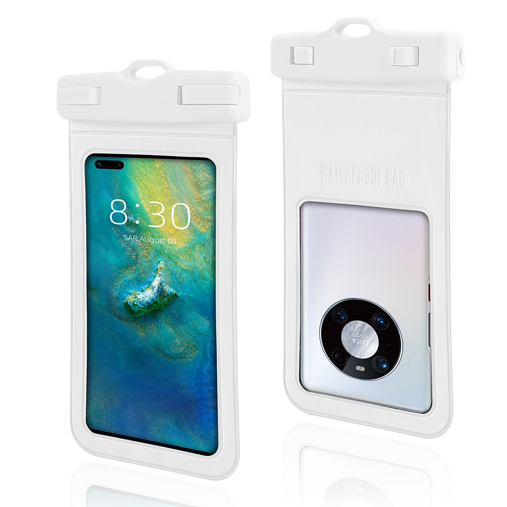 Cross-Border Supply Drifting Diving Swimming Cellphone Waterproof Cover New Large Transparent Wholesale Mobile Phone Waterproof Bag
