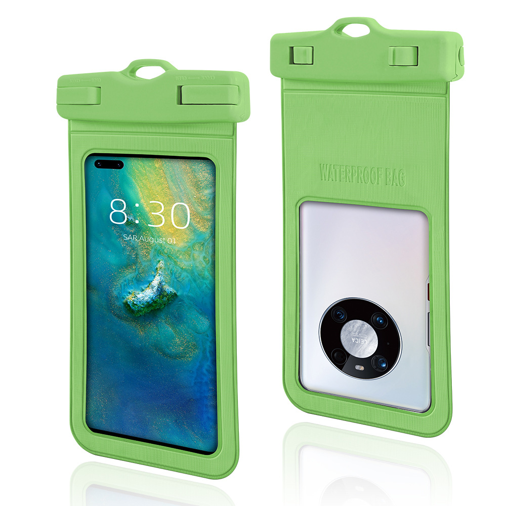 Cross-Border Supply Drifting Diving Swimming Cellphone Waterproof Cover New Large Transparent Wholesale Mobile Phone Waterproof Bag
