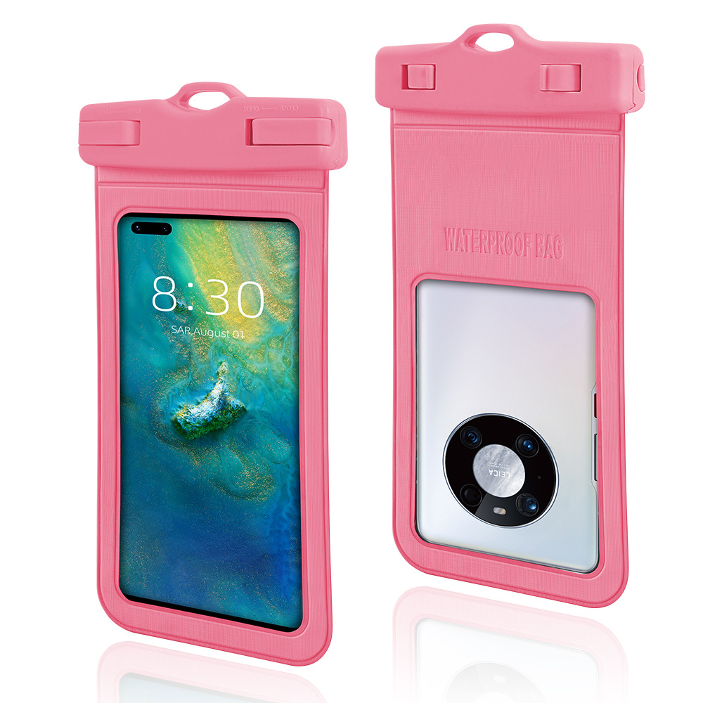 Cross-Border Supply Drifting Diving Swimming Cellphone Waterproof Cover New Large Transparent Wholesale Mobile Phone Waterproof Bag
