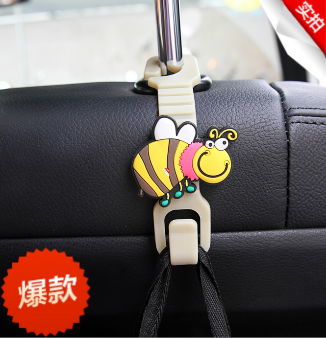 Creative cartoon car with a plastic hook hook scarf commodity linked 2 set price of new exotic products