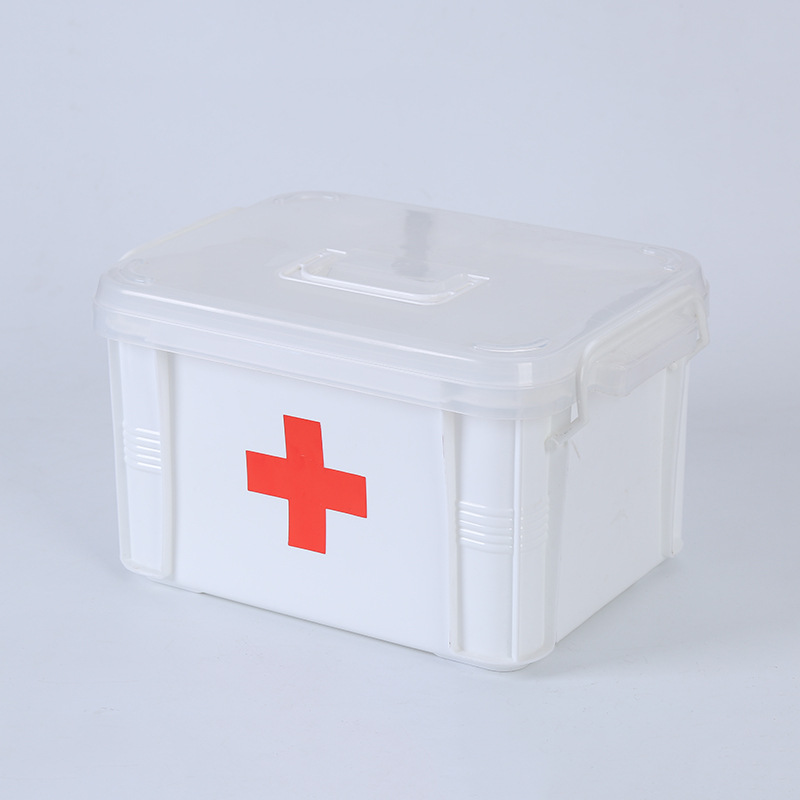 Factory Direct Sales Daily Necessities Medicine Box Storage Dustproof Medicine Box Acrylic Medicine Box Taobao Large Wholesale