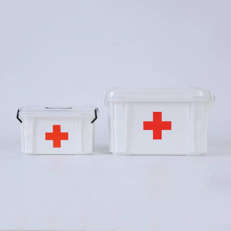 Factory Direct Sales Daily Necessities Medicine Box Storage Dustproof Medicine Box Acrylic Medicine Box Taobao Large Wholesale