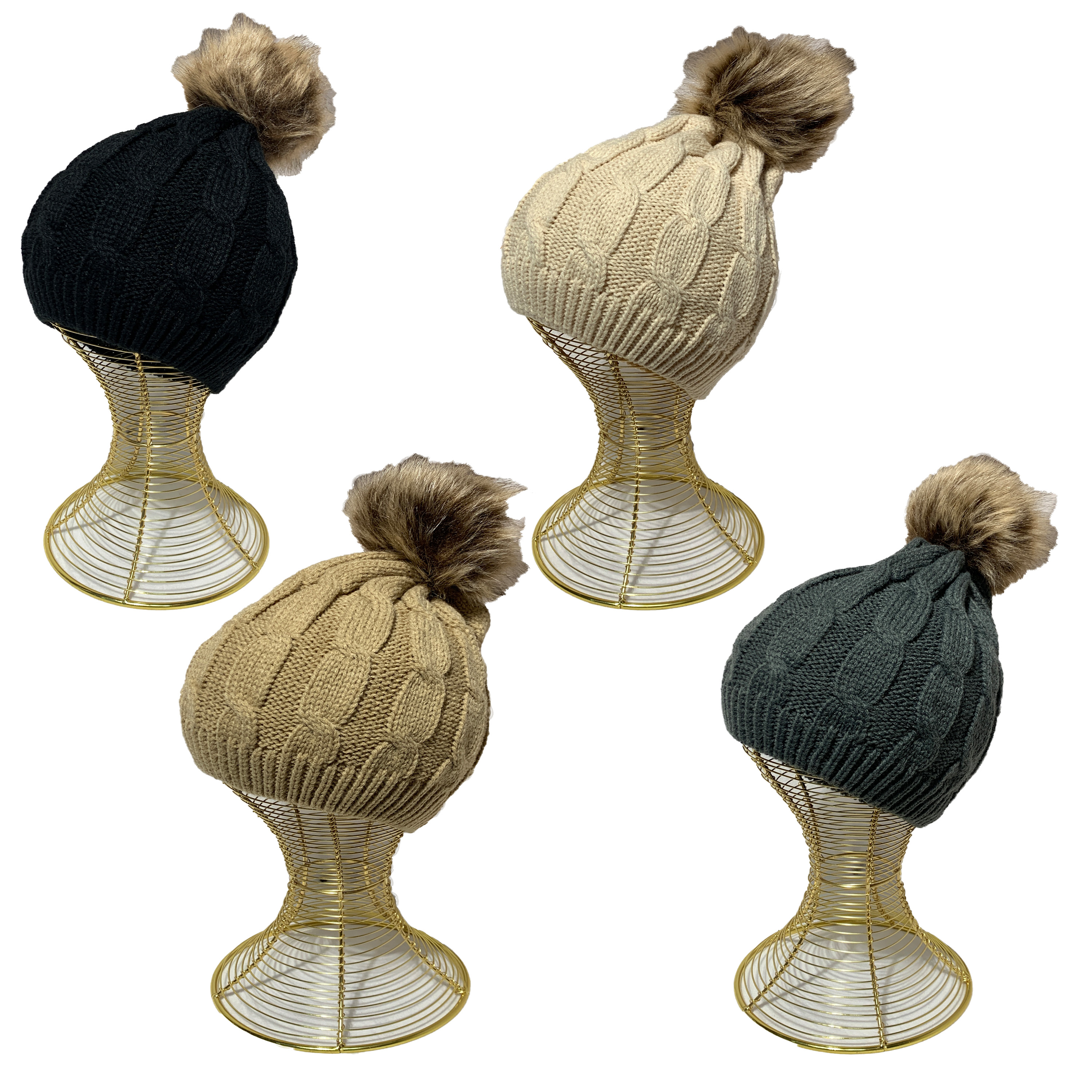 Twist Classic Fake Fur Ball Hat Acrylic Woolen Cap Knitted Hat Spot Supply Cashmere Eaby Amazon Twist Classic Fake Fur Ball Hat Acrylic Woolen Cap Knitted Hat Spot Supply Cashmere Eaby Amazon