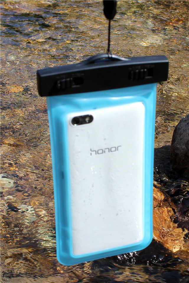 Bag Clip Transparent Mobile Phone Bag PVC Touch Screen Waterproof Mobile Phone Case Diving Waterproof Bag Customization