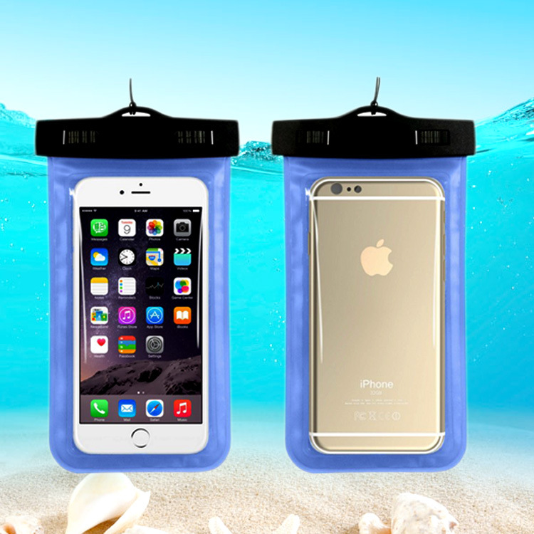 Bag Clip Transparent Mobile Phone Bag PVC Touch Screen Waterproof Mobile Phone Case Diving Waterproof Bag Customization