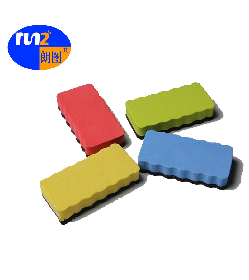 Langtu Color Eva with Magnetic Blackboard Eraser Whiteboard Eraser Writing Board Special Eraser Whiteboard Marker Eraser