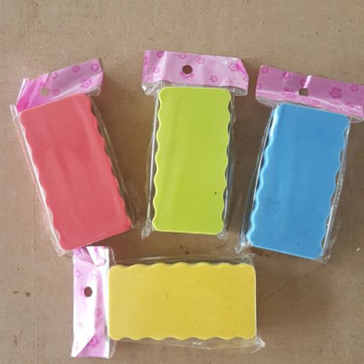 Langtu Color Eva with Magnetic Blackboard Eraser Whiteboard Eraser Writing Board Special Eraser Whiteboard Marker Eraser