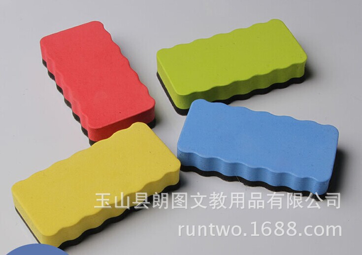 Langtu Color Eva with Magnetic Blackboard Eraser Whiteboard Eraser Writing Board Special Eraser Whiteboard Marker Eraser