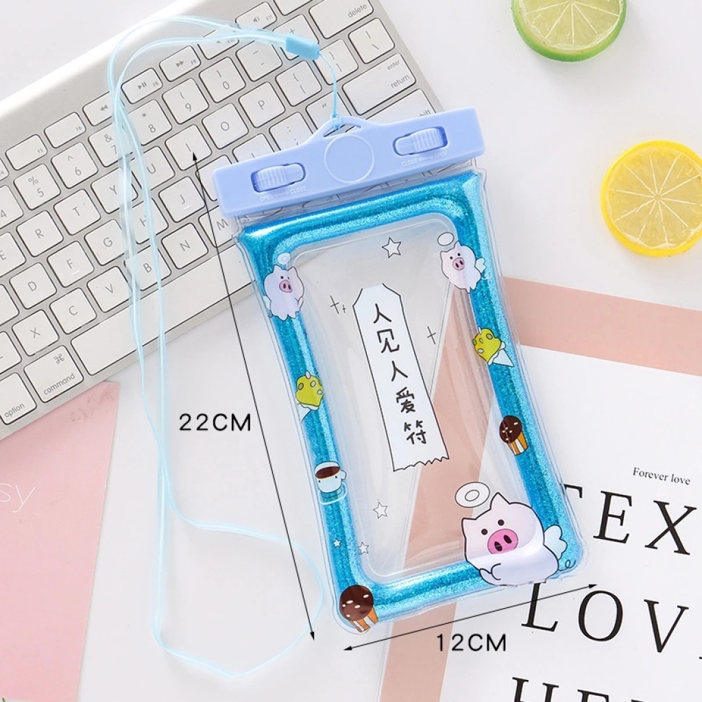 New Mobile Phone Bag Quicksand Cartoon Airbag Waterproof Bag Large Camera Cover Swimming Floating PVC Thicker Inflatable New Mobile Phone Bag Quicksand Cartoon Airbag Waterproof Bag Large Camera Cover Swimming Floating PVC Thicker Inflatable