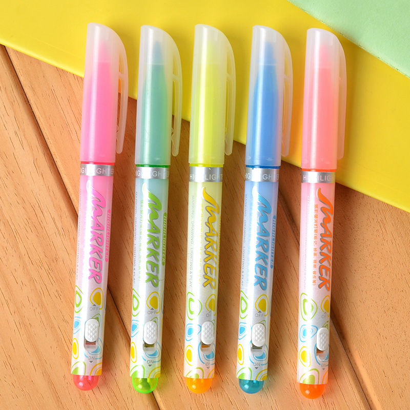 Supply fluorescent marker with marker marker 6639 universal marker pen