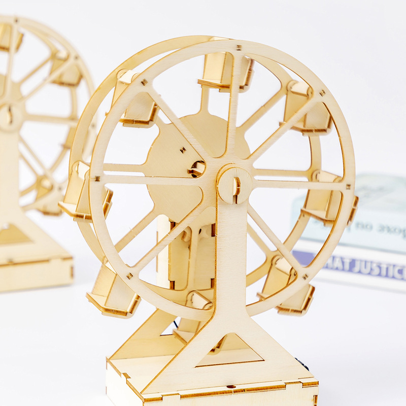 DIY Material Homemade Ferris Wheel Toy Technology Small Production Invention Children's Educational Teaching Materials DIY Material Homemade Ferris Wheel Toy Technology Small Production Invention Children's Educational Teaching Materials