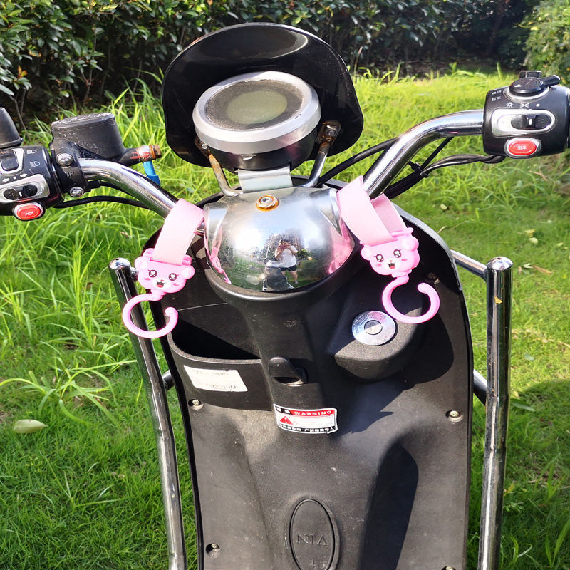 Electric Car Basket Hanging Dish Small Electric Donkey Hook Small Saddle Bag 360 Degrees Rotary Multifunctional Motorcycle Hanging Bag Universal