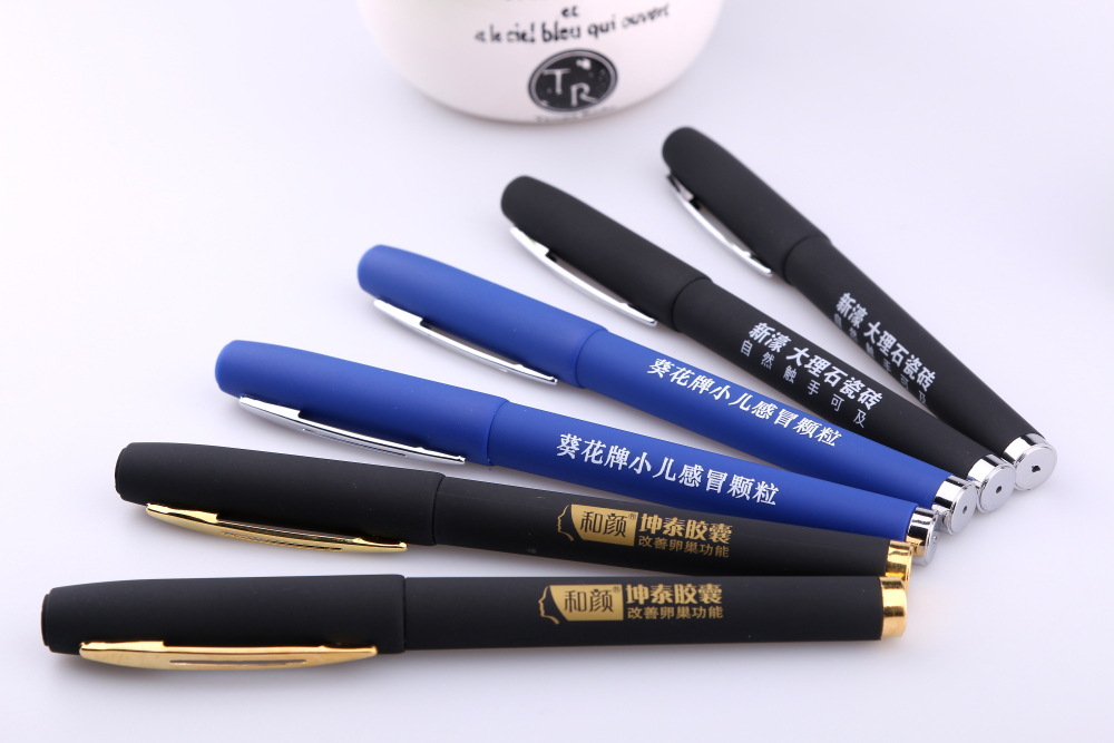 Neutral Ball Pen Customized Signature Advertising Marker Customized Logo Gift Black Water-Based Business Metal Roller Pen Neutral Ball Pen Customized Signature Advertising Marker Customized Logo Gift Black Water-Based Business Metal Roller Pen