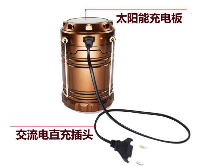 Outdoor solar rechargeable camping Lantern camping light portable LED emergency tent light Lantern hanging lamp Outdoor solar rechargeable camping Lantern camping light portable LED emergency tent light Lantern hanging lamp