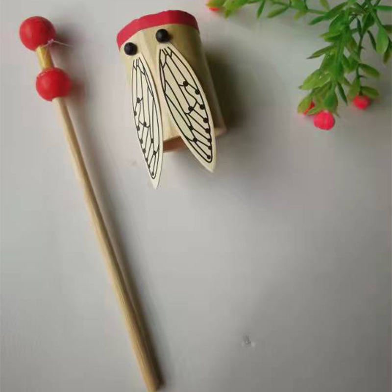 Bamboo Knows Bamboo Cicada Sound Kindergarten Scientific Production Experimental Teaching Aids Outdoor Educational Toys Bamboo Products