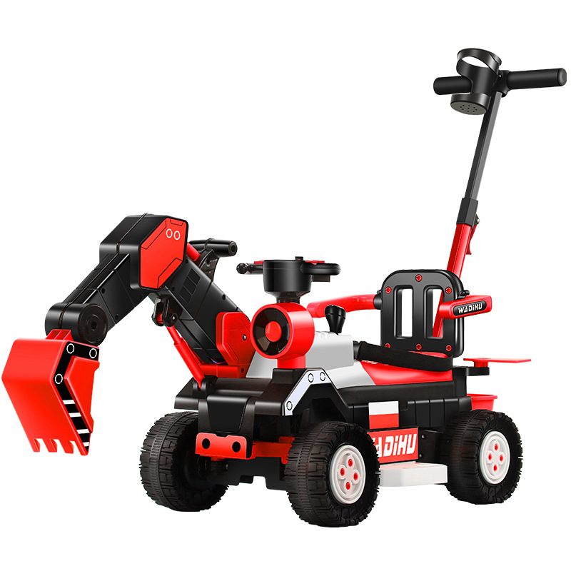 Children's Electric Excavator Boy Toy Car Excavator Can Sit and Ride Large Hook Machine Remote Control Engineering Car Children's Electric Excavator Boy Toy Car Excavator Can Sit and Ride Large Hook Machine Remote Control Engineering Car