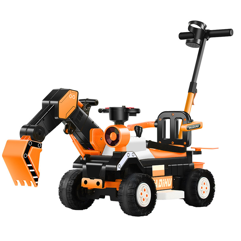 Children's Electric Excavator Boy Toy Car Excavator Can Sit and Ride Large Hook Machine Remote Control Engineering Car Children's Electric Excavator Boy Toy Car Excavator Can Sit and Ride Large Hook Machine Remote Control Engineering Car