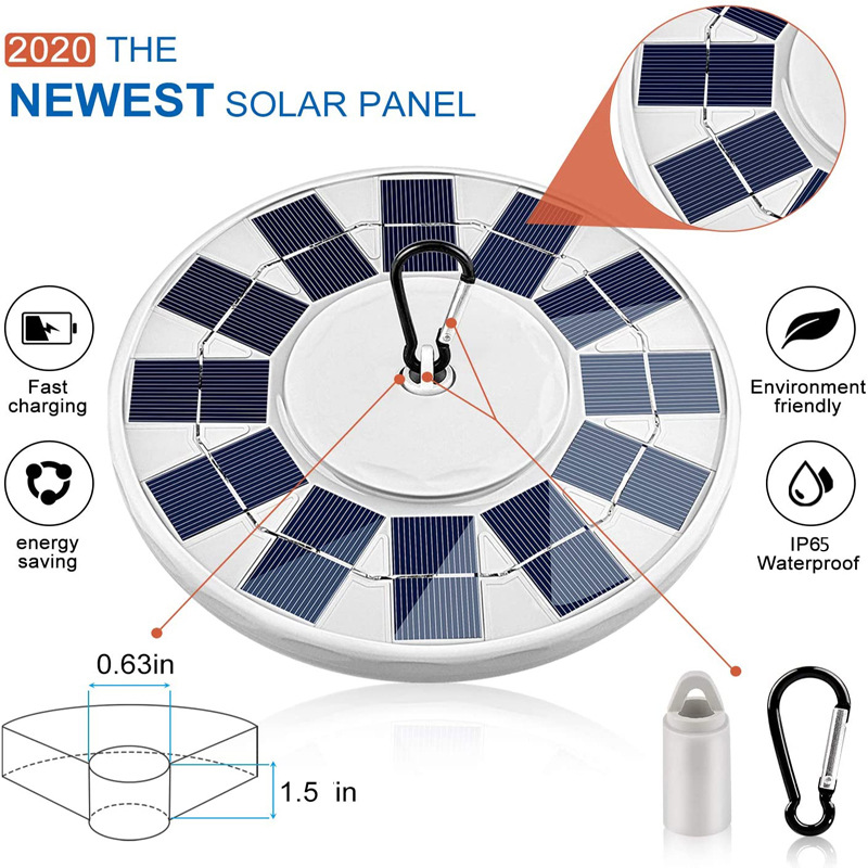 Solar Bowlight 128led Brand New Outdoor US Flag Light Outdoor Camping Light Amazon