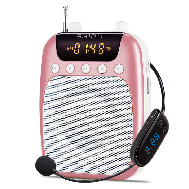 Ten Degrees S358 FM Wireless Loudspeaker Little Bee Teacher Special Teaching High-Power Guide Sound Amplifier