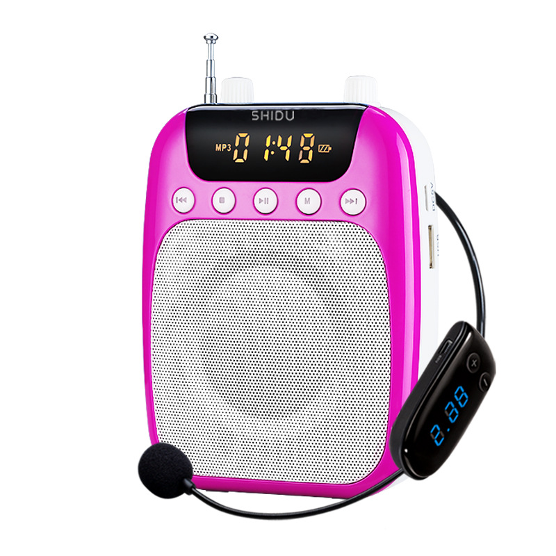 Ten Degrees S358 FM Wireless Loudspeaker Little Bee Teacher Special Teaching High-Power Guide Sound Amplifier