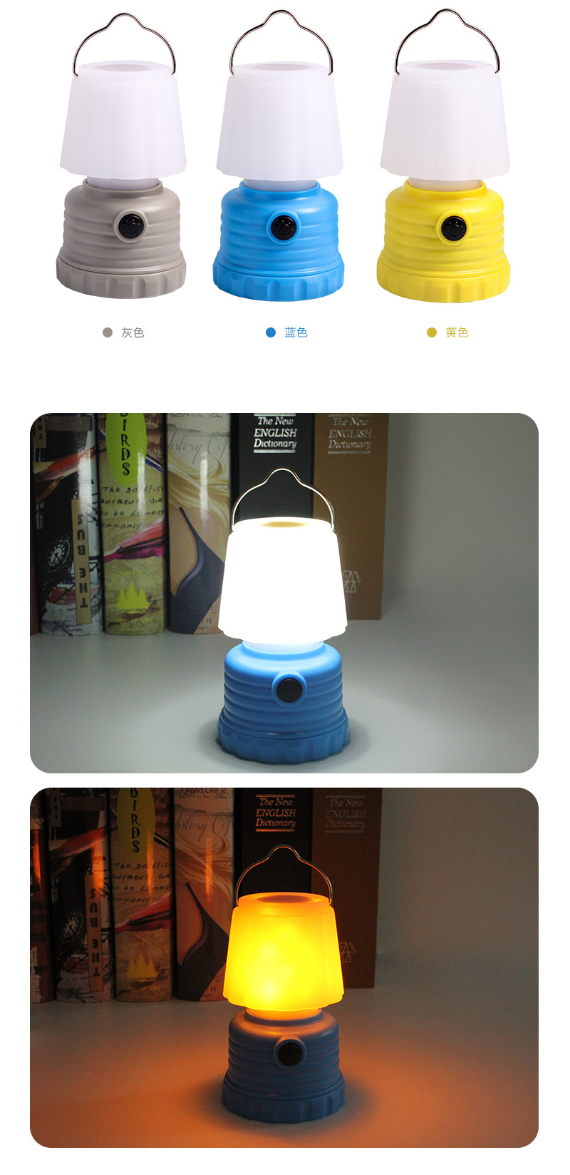 New Outdoor Camping Light Led Hanging Lamp Tent Light Outdoor Camping Lantern Portable Lamp