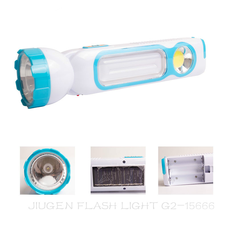Yj-740 plastic solar rechargeable flashlight outdoor emergency camping light Yj-740 plastic solar rechargeable flashlight outdoor emergency camping light