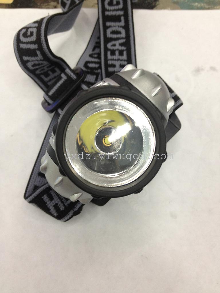 High lumen LED headlamp 1W fishing lamp camping light plastic outdoor lights headlamp 050