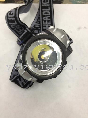 High lumen LED headlamp 1W fishing lamp camping light plastic outdoor lights headlamp 050