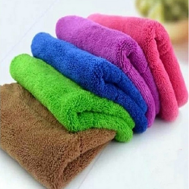 30*25 Coral Fleece Hook Square Towel Double Thick Super Soft Absorbent Cleaning Towel Small Tower Car Cleaning Cloth Wholesale 30*25 Coral Fleece Hook Square Towel Double Thick Super Soft Absorbent Cleaning Towel Small Tower Car Cleaning Cloth Wholesale