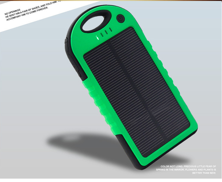 Solar LED camping light universal charging light mobile power Po