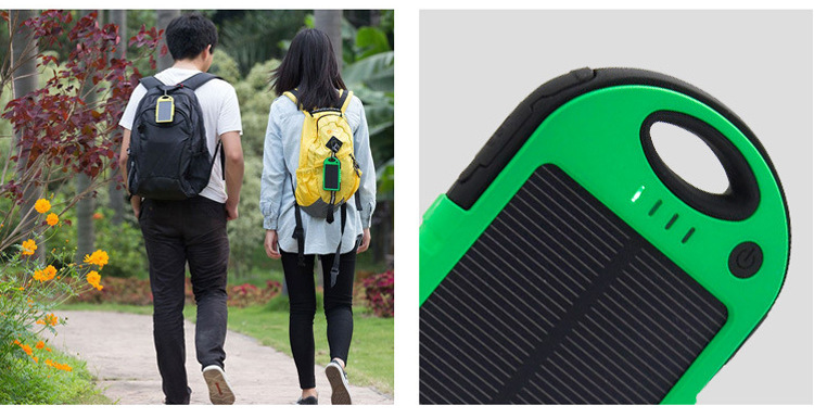 Solar LED camping light universal charging light mobile power Po