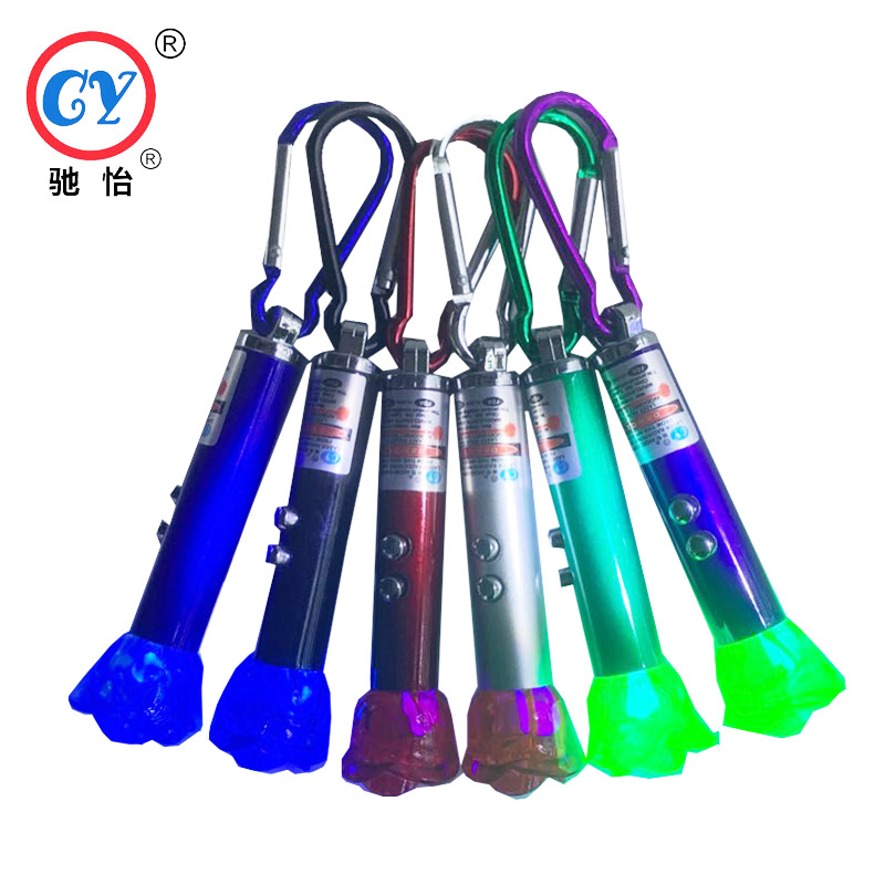Outdoor multi-function cat and dog laser pointer alloy teaching model 3 in 1 detector laser lamp