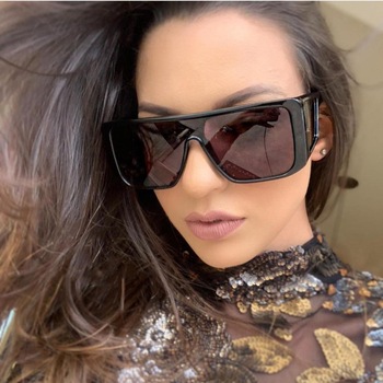 95515 Big Size Frame Three Mirror Faces Women Party Sun Shade Cool Sunglasses Supplier Custom Logo