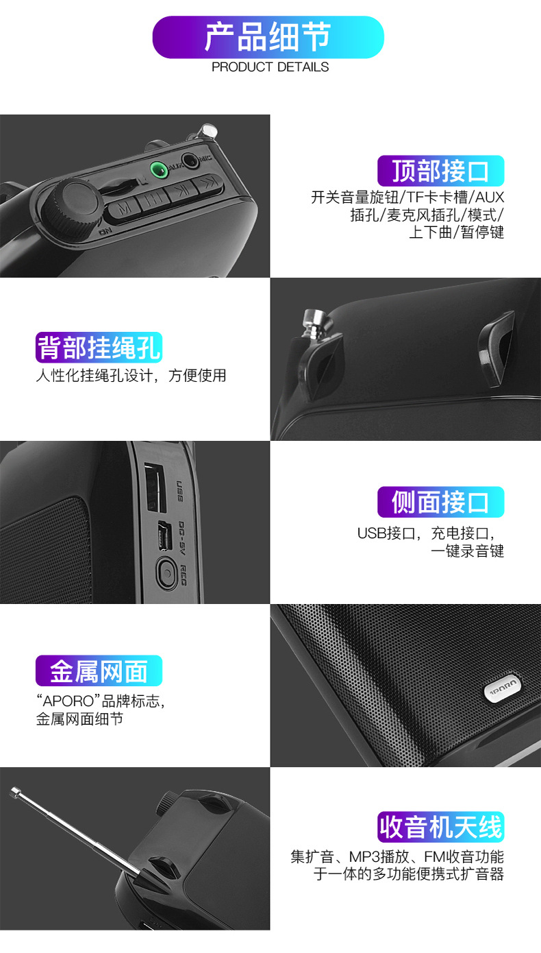 T9 2.4G Bluetooth High Power Wireless Loudspeaker Teaching Guide Bee Epidemic Prevention Reserve Price New Product