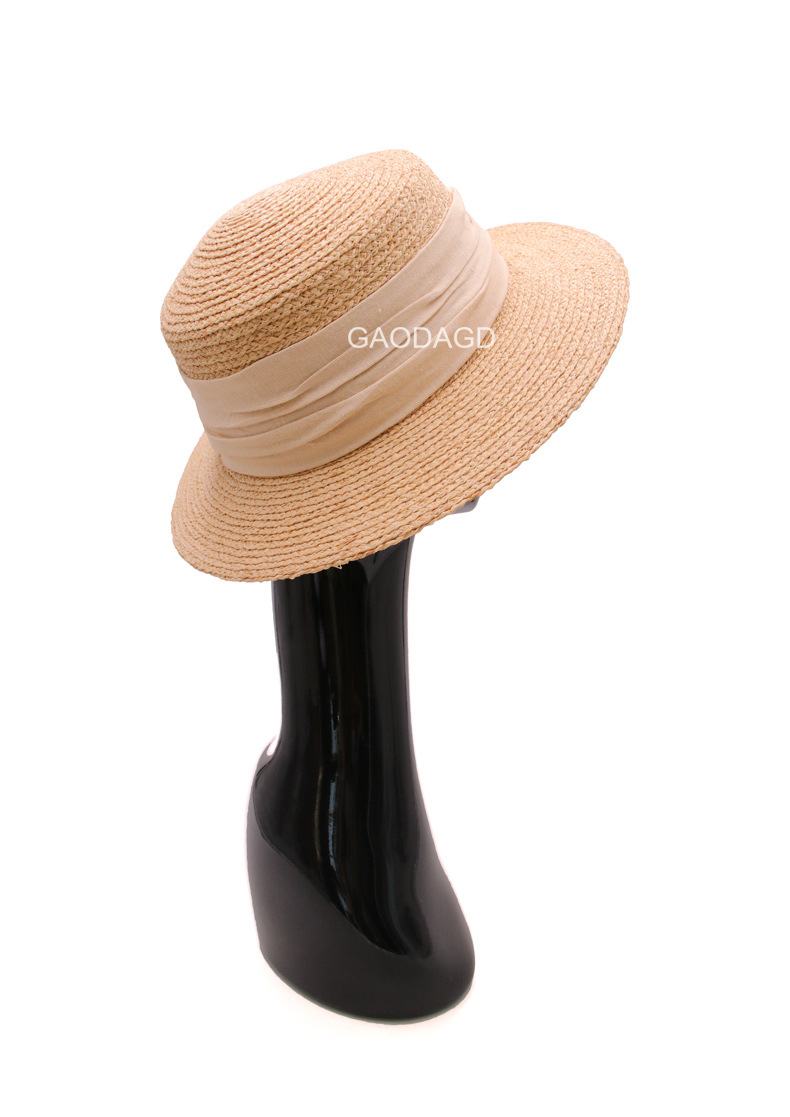 Tall Hat Raffia Hat Female Sun Protection Sun Shade Hat Beach Net Red Flat Top Summer Korean Style Japanese Style Woven Tall Hat Raffia Hat Female Sun Protection Sun Shade Hat Beach Net Red Flat Top Summer Korean Style Japanese Style Woven