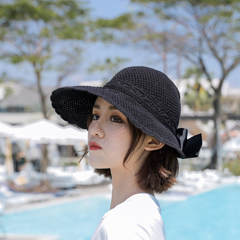 Hat Female 2021 New Spring Summer Fisherman Hat Ladies Outdoor Sun Shade Visor Cap Folding Straw Hat Hat Female 2021 New Spring Summer Fisherman Hat Ladies Outdoor Sun Shade Visor Cap Folding Straw Hat