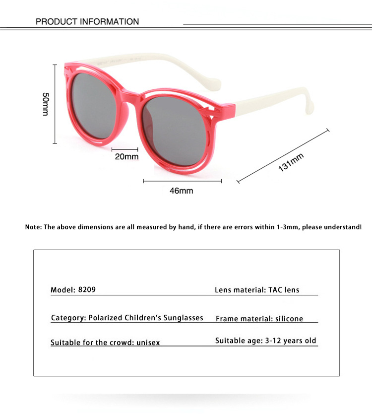 2021 New Sun Shade UV Protection Fashion Children Polarized Sunglasses BM007-8209 2021 New Sun Shade UV Protection Fashion Children Polarized Sunglasses BM007-8209